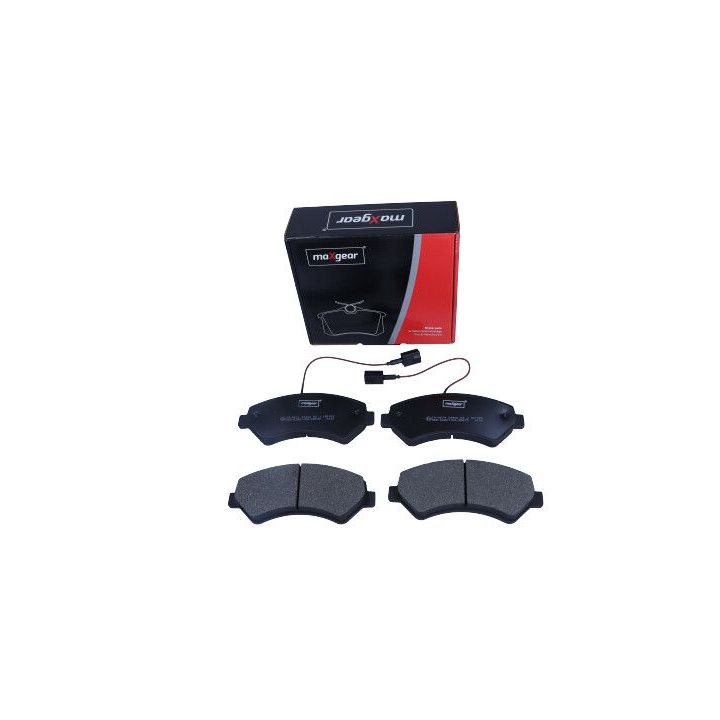 Stabdžių trinkelių rinkinys, diskinis stabdys MAXGEAR 19-0674