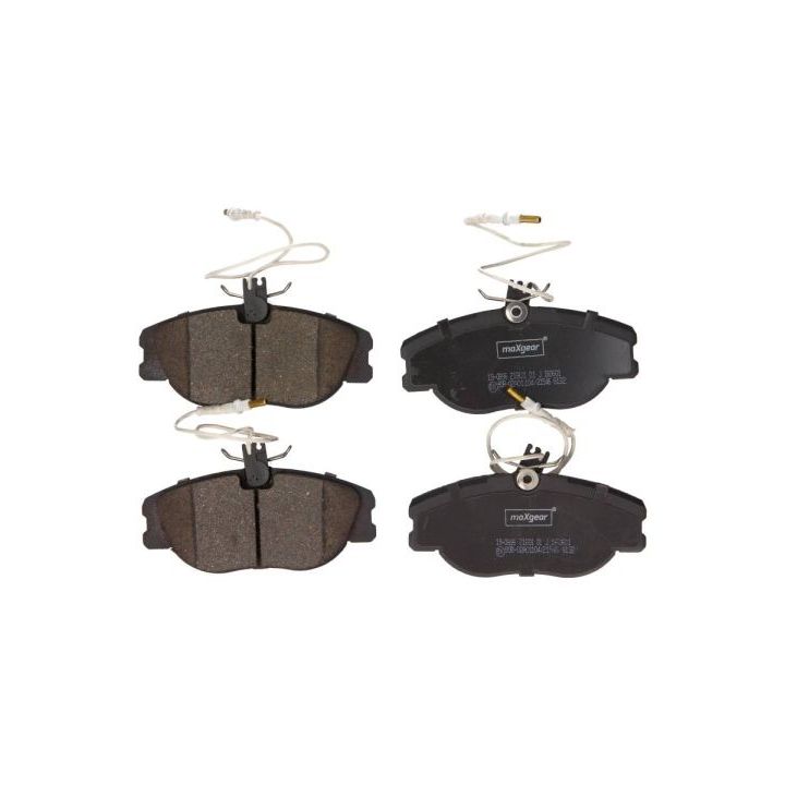 Stabdžių trinkelių rinkinys, diskinis stabdys MAXGEAR 19-0896