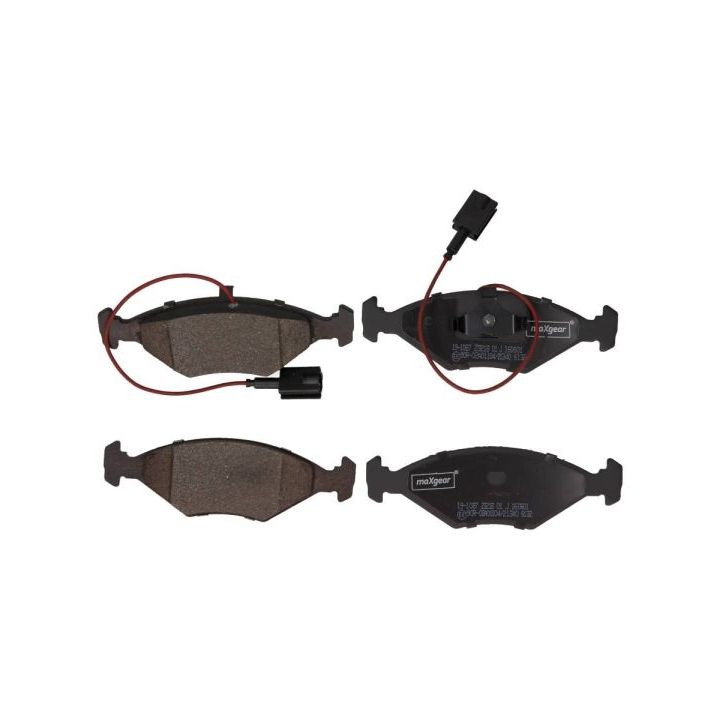 Stabdžių trinkelių rinkinys, diskinis stabdys MAXGEAR 19-1087