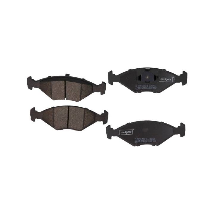 Stabdžių trinkelių rinkinys, diskinis stabdys MAXGEAR 19-1088