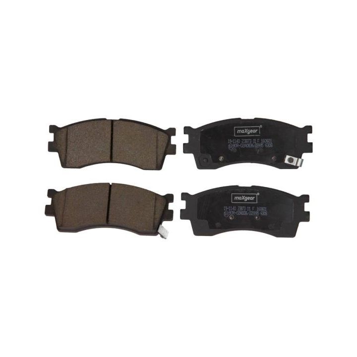 Stabdžių trinkelių rinkinys, diskinis stabdys MAXGEAR 19-1140