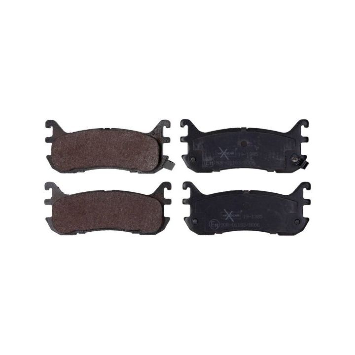 Stabdžių trinkelių rinkinys, diskinis stabdys MAXGEAR 19-1385