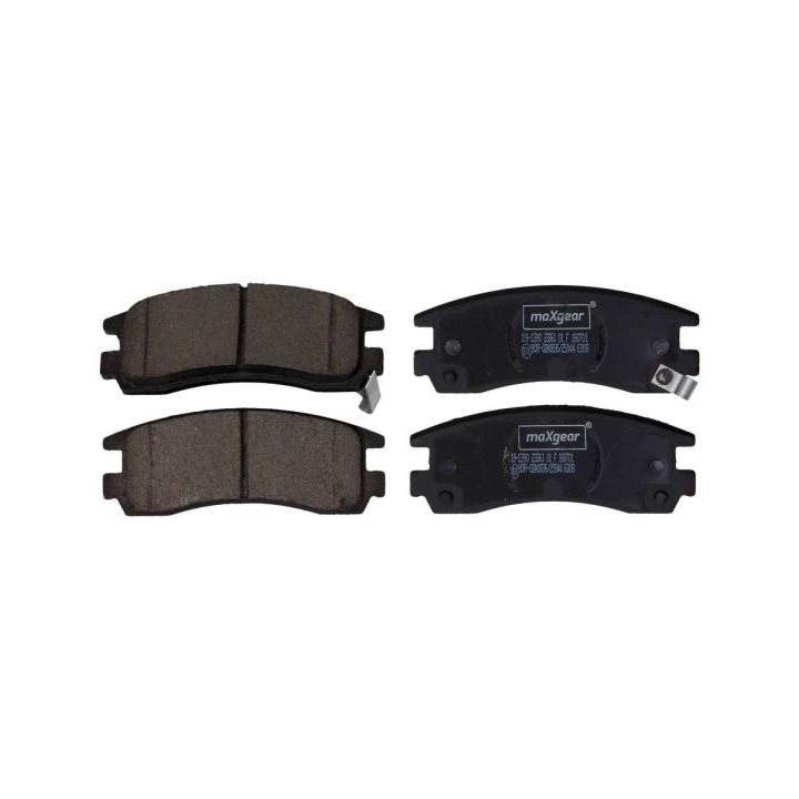 Stabdžių trinkelių rinkinys, diskinis stabdys MAXGEAR 19-1390