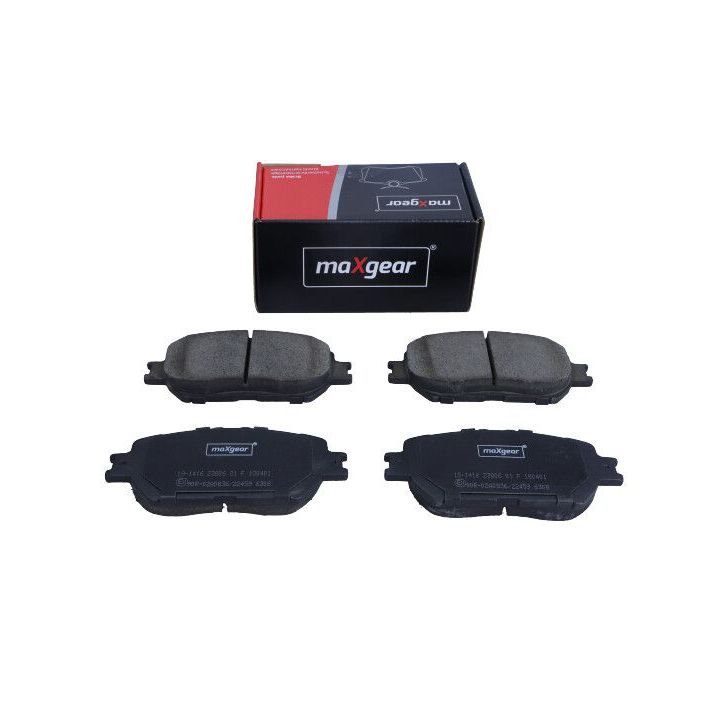 Stabdžių trinkelių rinkinys, diskinis stabdys MAXGEAR 19-1416