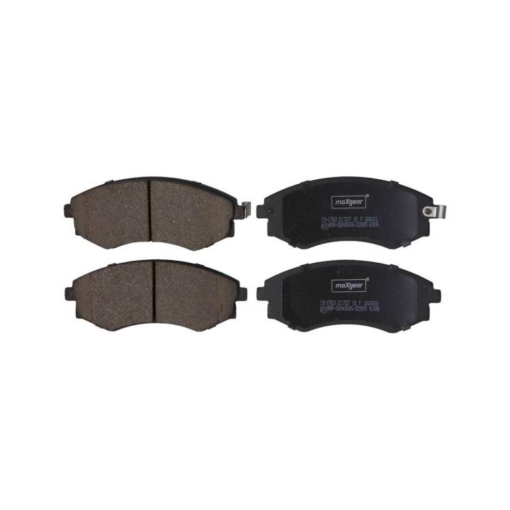 Stabdžių trinkelių rinkinys, diskinis stabdys MAXGEAR 19-1763