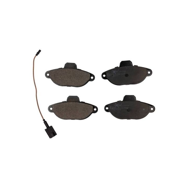 Stabdžių trinkelių rinkinys, diskinis stabdys MAXGEAR 19-2141