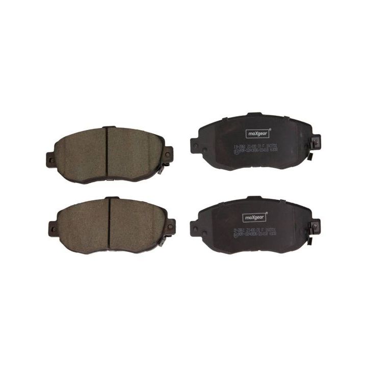 Stabdžių trinkelių rinkinys, diskinis stabdys MAXGEAR 19-2861