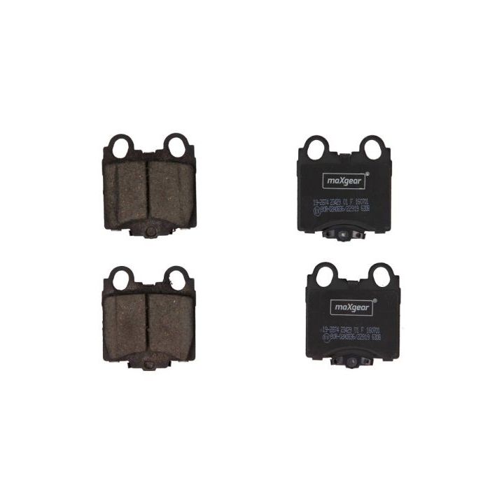 Stabdžių trinkelių rinkinys, diskinis stabdys MAXGEAR 19-2874