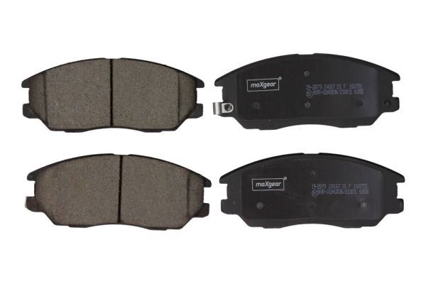 Stabdžių trinkelių rinkinys, diskinis stabdys MAXGEAR 19-2879