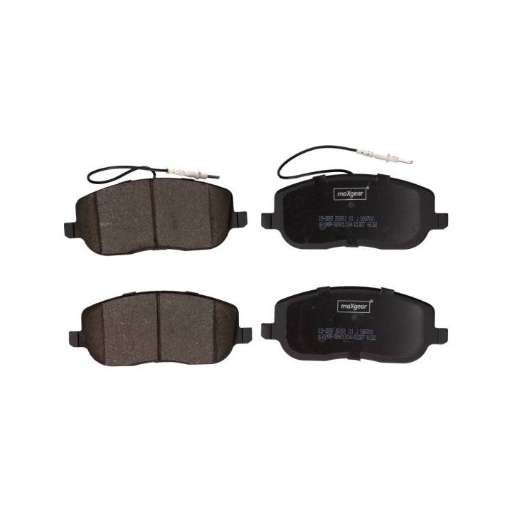 Stabdžių trinkelių rinkinys, diskinis stabdys MAXGEAR 19-2892