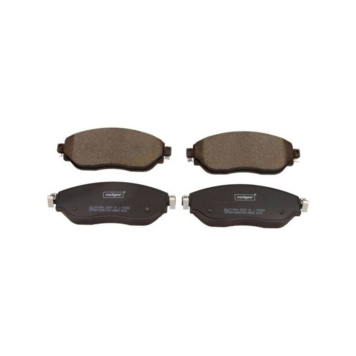 Stabdžių trinkelių rinkinys, diskinis stabdys MAXGEAR 19-2944