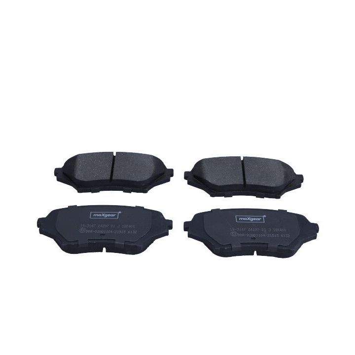 Stabdžių trinkelių rinkinys, diskinis stabdys MAXGEAR 19-3147