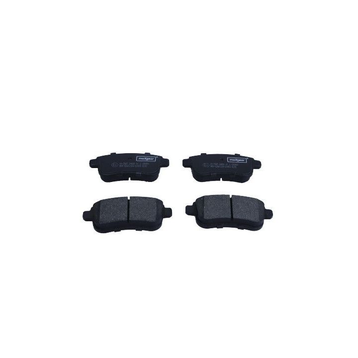 Stabdžių trinkelių rinkinys, diskinis stabdys MAXGEAR 19-3365