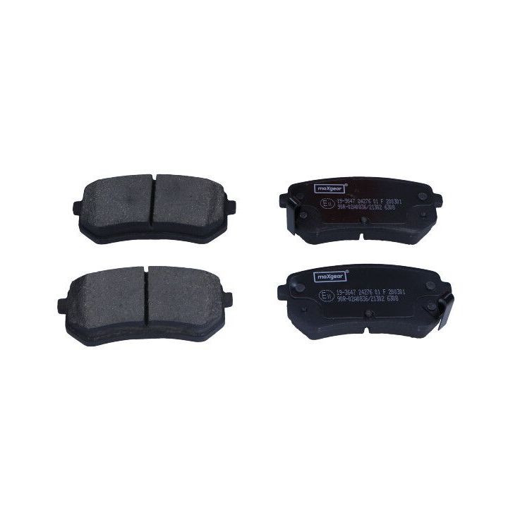 Stabdžių trinkelių rinkinys, diskinis stabdys MAXGEAR 19-3647