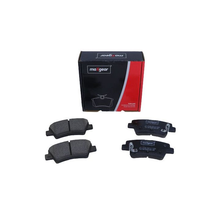 Stabdžių trinkelių rinkinys, diskinis stabdys MAXGEAR 19-3658