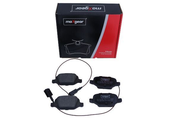 Stabdžių trinkelių rinkinys, diskinis stabdys MAXGEAR 19-3660