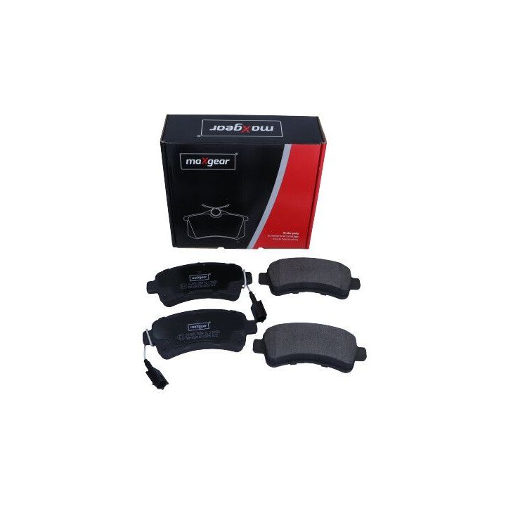 Stabdžių trinkelių rinkinys, diskinis stabdys MAXGEAR 19-3675