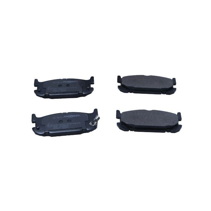 Stabdžių trinkelių rinkinys, diskinis stabdys MAXGEAR 19-3870