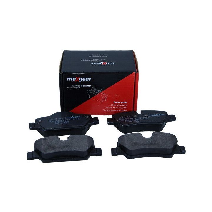 Stabdžių trinkelių rinkinys, diskinis stabdys MAXGEAR 19-3887