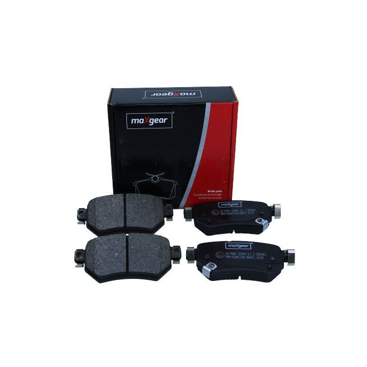 Stabdžių trinkelių rinkinys, diskinis stabdys MAXGEAR 19-3906