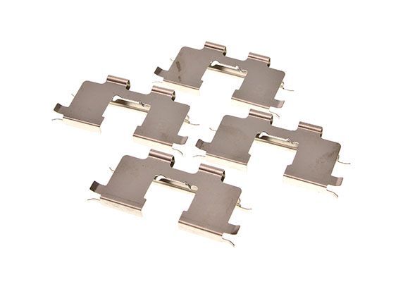 Priedų komplektas, diskinių stabdžių trinkelės MAXGEAR 27-2537