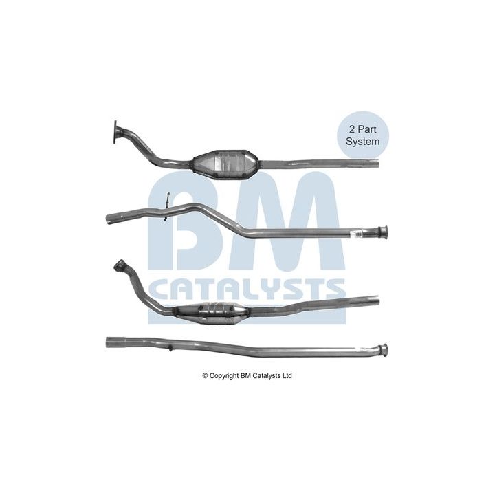 Katalizatoriaus keitiklis BM CATALYSTS BM80131H