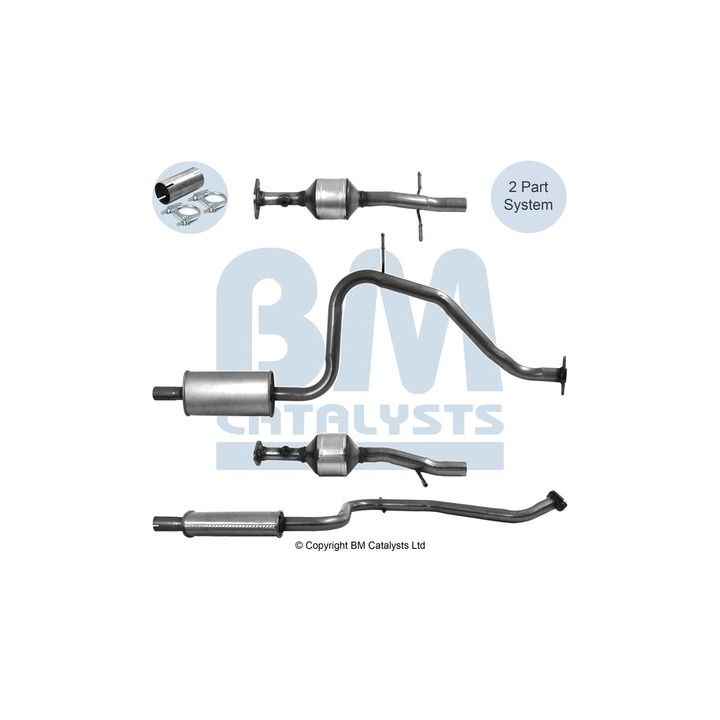Katalizatoriaus keitiklis BM CATALYSTS BM92601H