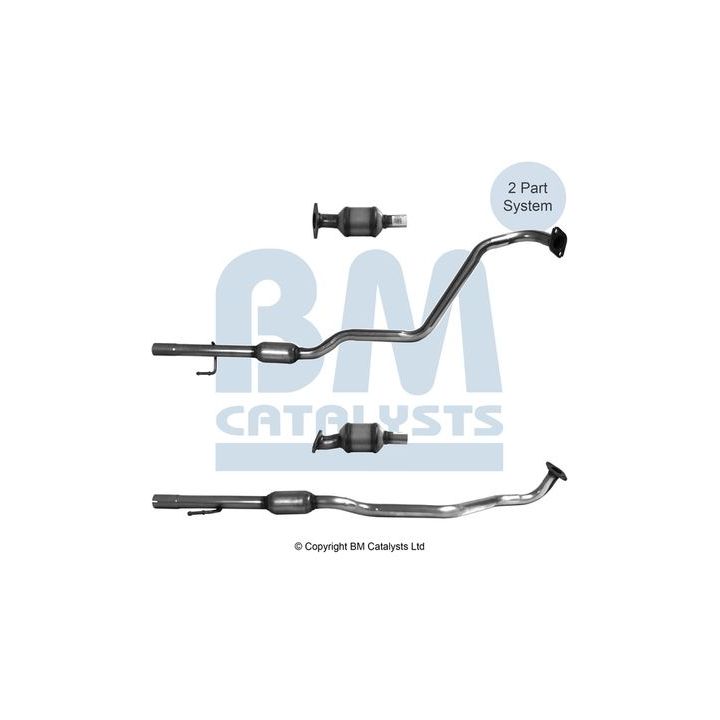 Katalizatoriaus keitiklis BM CATALYSTS BM92653H