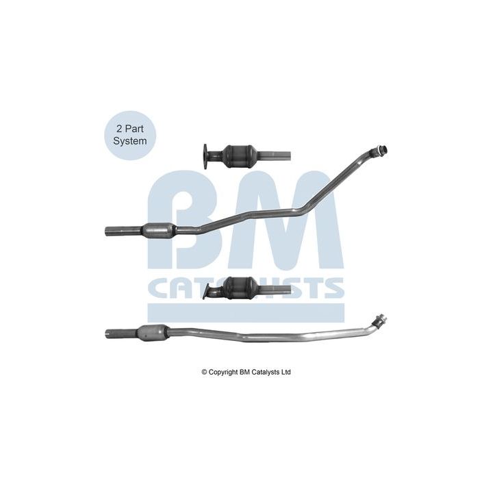 Katalizatoriaus keitiklis BM CATALYSTS BM92782H