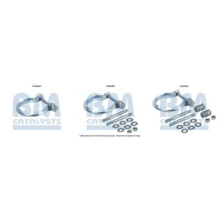 Montavimo komplektas, katalizatoriaus keitiklis BM CATALYSTS FK80088