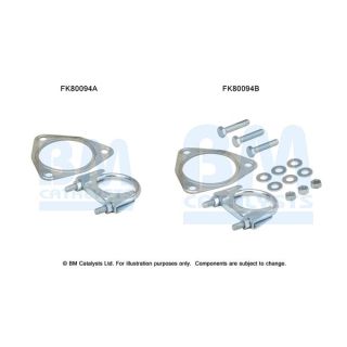 Montavimo komplektas, katalizatoriaus keitiklis BM CATALYSTS FK80094