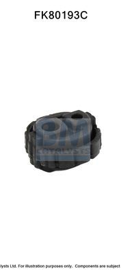 Montavimo komplektas, katalizatoriaus keitiklis BM CATALYSTS FK80193