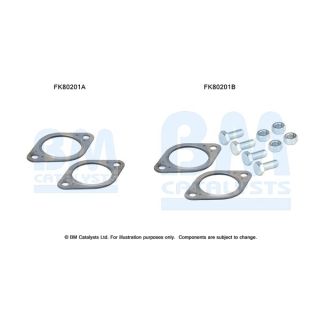 Montavimo komplektas, katalizatoriaus keitiklis BM CATALYSTS FK80201