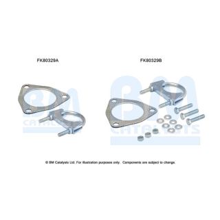 Montavimo komplektas, katalizatoriaus keitiklis BM CATALYSTS FK80329