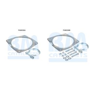 Montavimo komplektas, katalizatoriaus keitiklis BM CATALYSTS FK80336