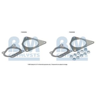 Montavimo komplektas, katalizatoriaus keitiklis BM CATALYSTS FK80380