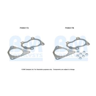 Montavimo komplektas, katalizatoriaus keitiklis BM CATALYSTS FK80417