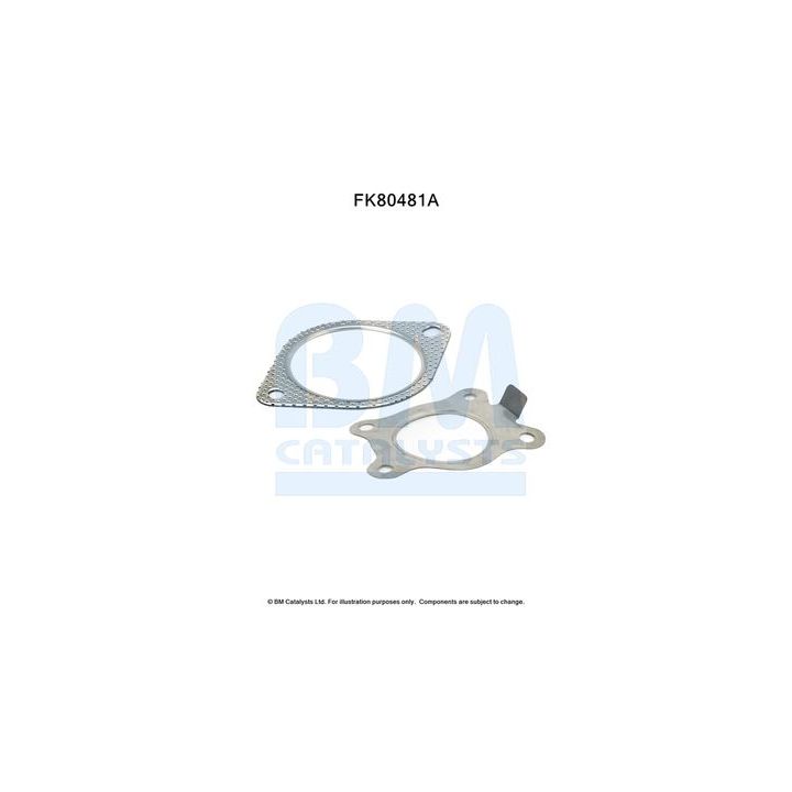 Montavimo komplektas, katalizatoriaus keitiklis BM CATALYSTS FK80481