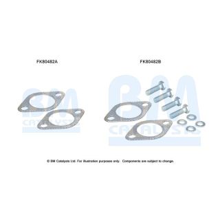 Montavimo komplektas, katalizatoriaus keitiklis BM CATALYSTS FK80482