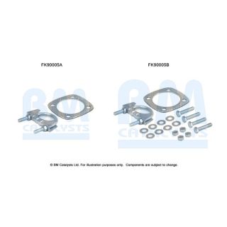 Montavimo komplektas, katalizatoriaus keitiklis BM CATALYSTS FK90005