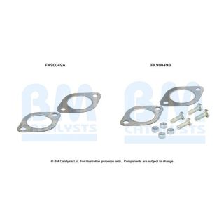 Montavimo komplektas, katalizatoriaus keitiklis BM CATALYSTS FK90049