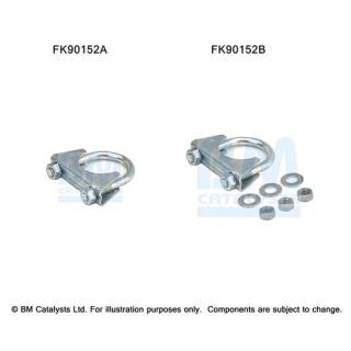 Montavimo komplektas, katalizatoriaus keitiklis BM CATALYSTS FK90152