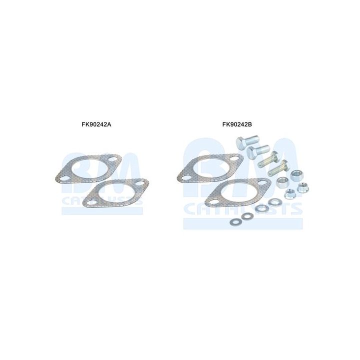Montavimo komplektas, katalizatoriaus keitiklis BM CATALYSTS FK90242
