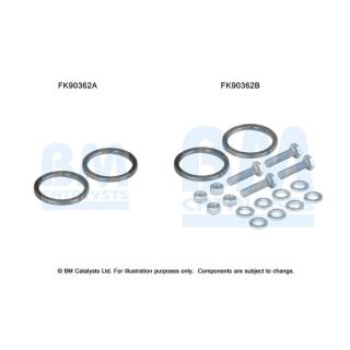 Montavimo komplektas, katalizatoriaus keitiklis BM CATALYSTS FK90362