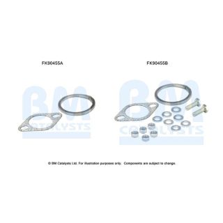 Montavimo komplektas, katalizatoriaus keitiklis BM CATALYSTS FK90455