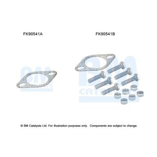 Montavimo komplektas, katalizatoriaus keitiklis BM CATALYSTS FK90541