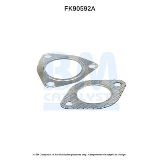 Montavimo komplektas, katalizatoriaus keitiklis BM CATALYSTS FK90592