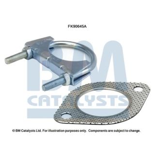 Montavimo komplektas, katalizatoriaus keitiklis BM CATALYSTS FK90645