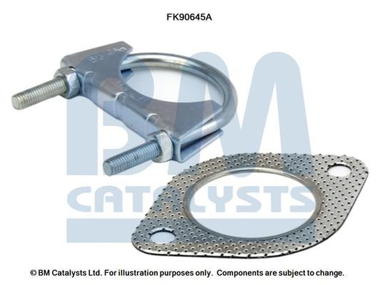 Montavimo komplektas, katalizatoriaus keitiklis BM CATALYSTS FK90645