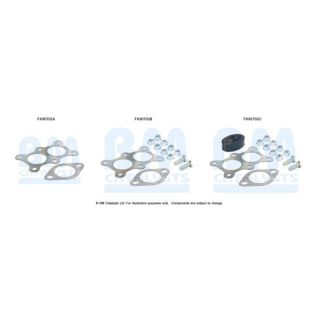 Montavimo komplektas, katalizatoriaus keitiklis BM CATALYSTS FK90702